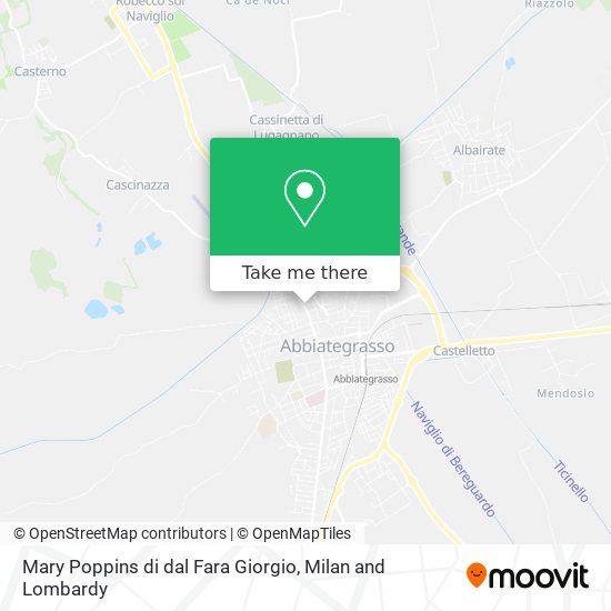 Mary Poppins di dal Fara Giorgio map