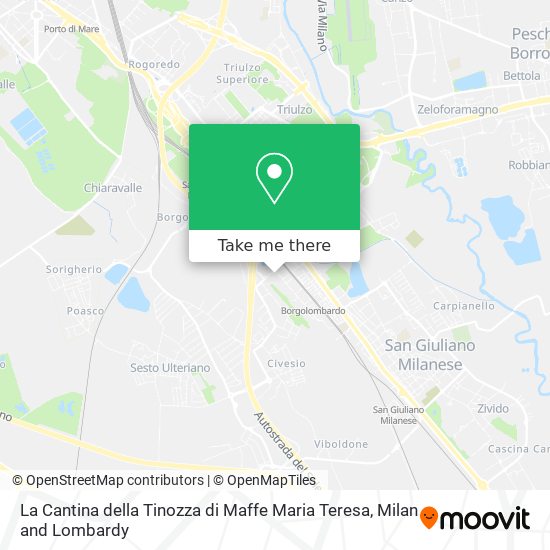 La Cantina della Tinozza di Maffe Maria Teresa map