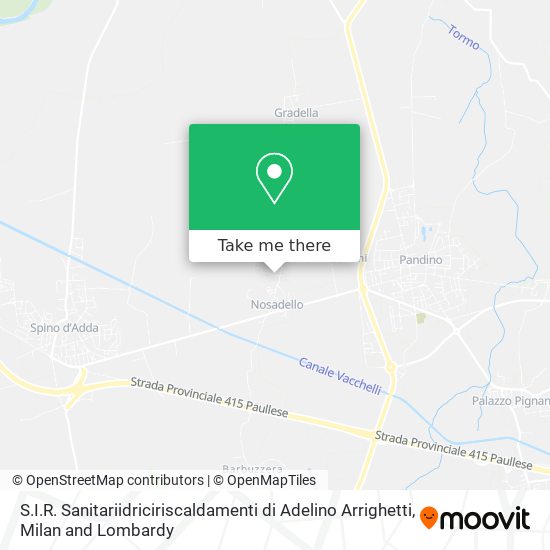 S.I.R. Sanitariidriciriscaldamenti di Adelino Arrighetti map