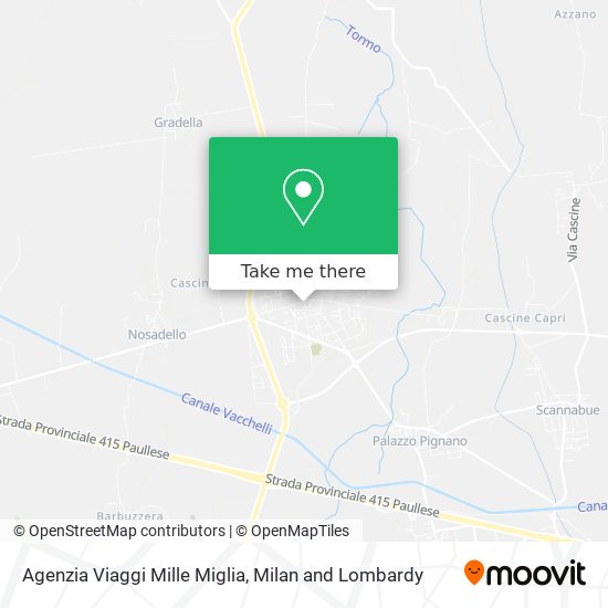 Agenzia Viaggi Mille Miglia map