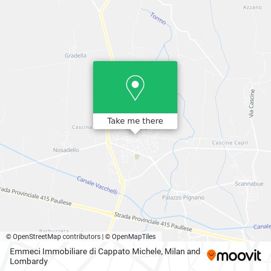 Emmeci Immobiliare di Cappato Michele map