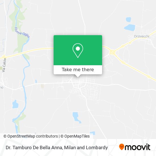 Dr. Tamburo De Bella Anna map