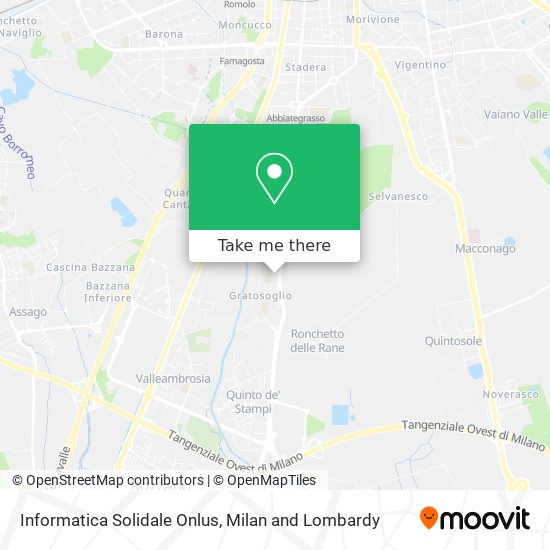 Informatica Solidale Onlus map