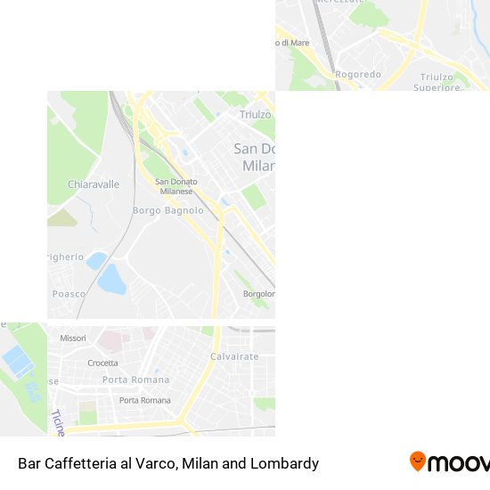 Bar Caffetteria al Varco map