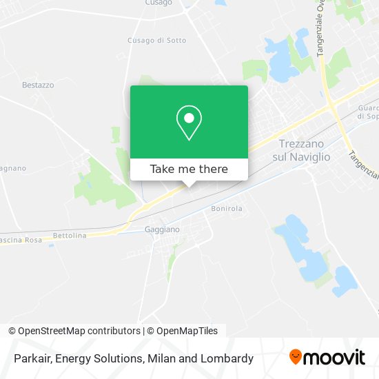 Parkair, Energy Solutions map