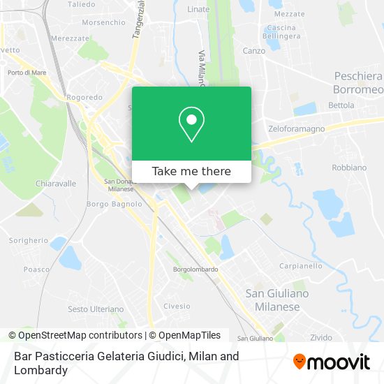 Bar Pasticceria Gelateria Giudici map