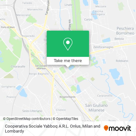 Cooperativa Sociale Yabboq A.R.L. Onlus map