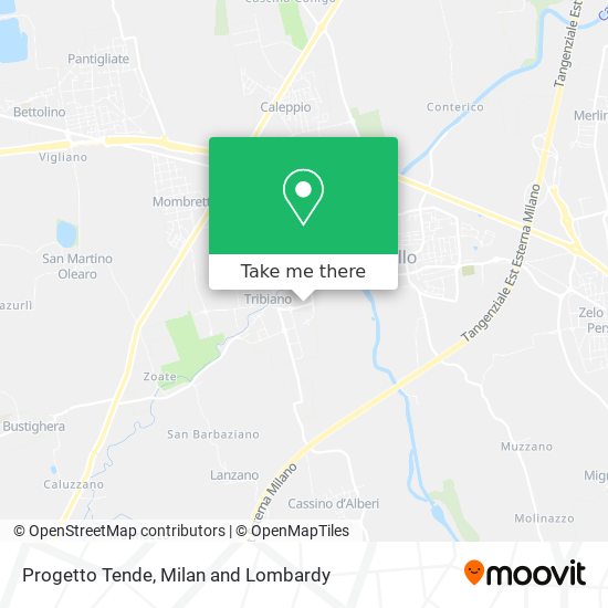 Progetto Tende map