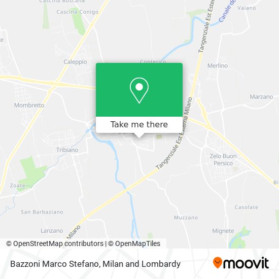 Bazzoni Marco Stefano map