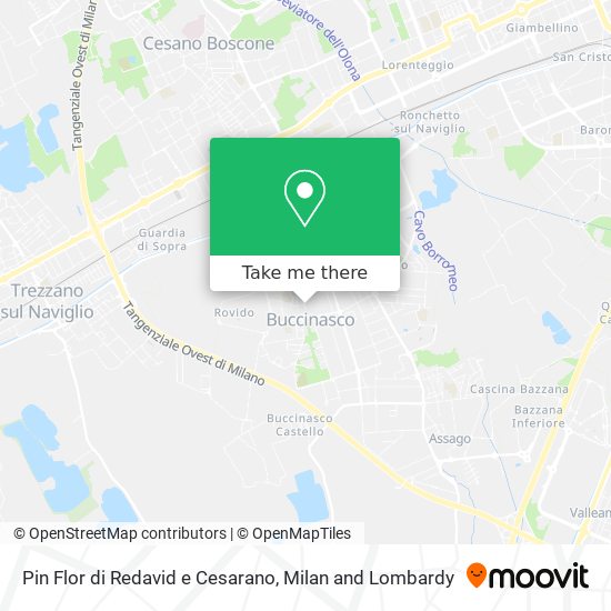 Pin Flor di Redavid e Cesarano map