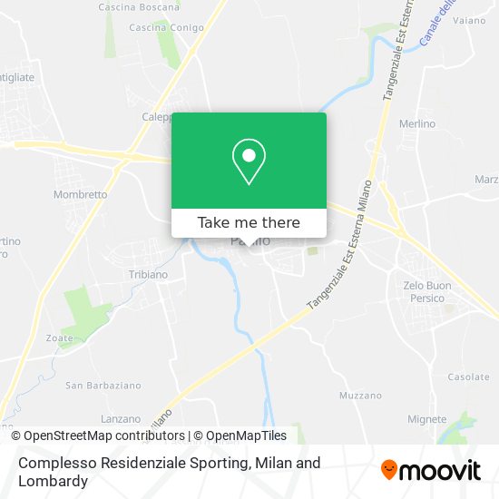 Complesso Residenziale Sporting map