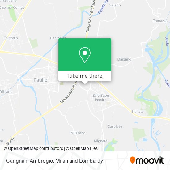 Garignani Ambrogio map