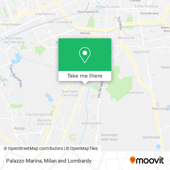 Palazzo Marina map