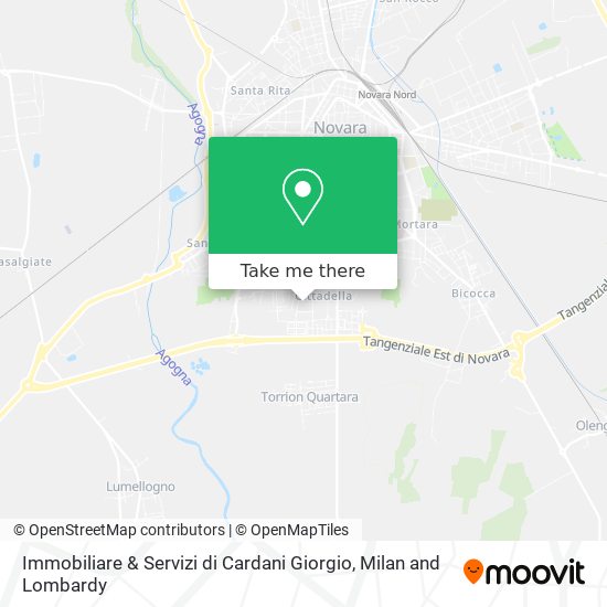 Immobiliare & Servizi di Cardani Giorgio map