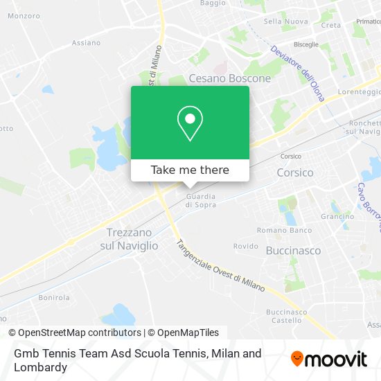 Gmb Tennis Team Asd Scuola Tennis map