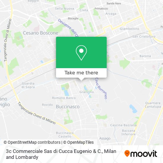 3c Commerciale Sas di Cucca Eugenio & C. map