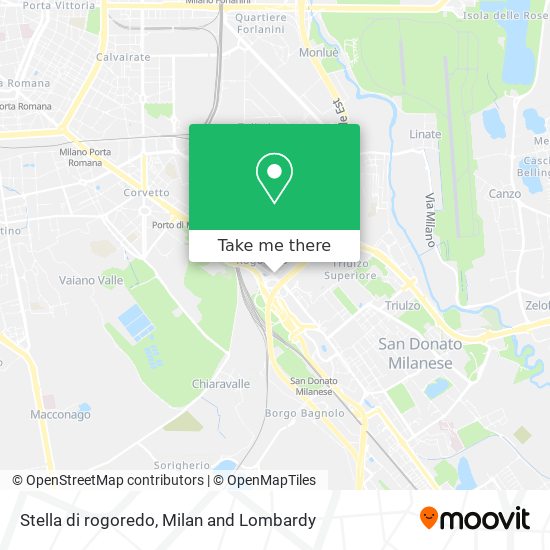 Stella di rogoredo map