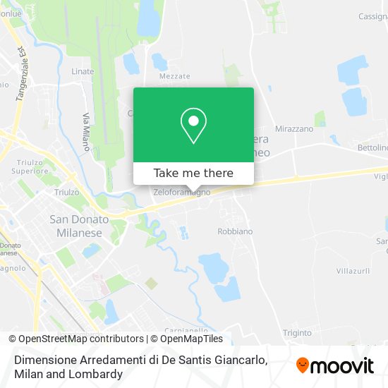 Dimensione Arredamenti di De Santis Giancarlo map