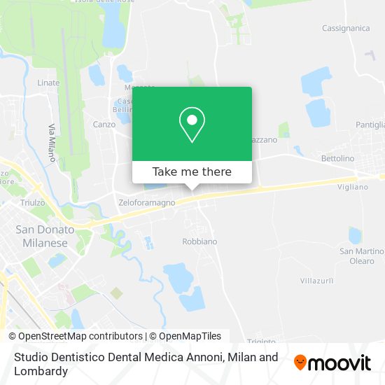 Studio Dentistico Dental Medica Annoni map