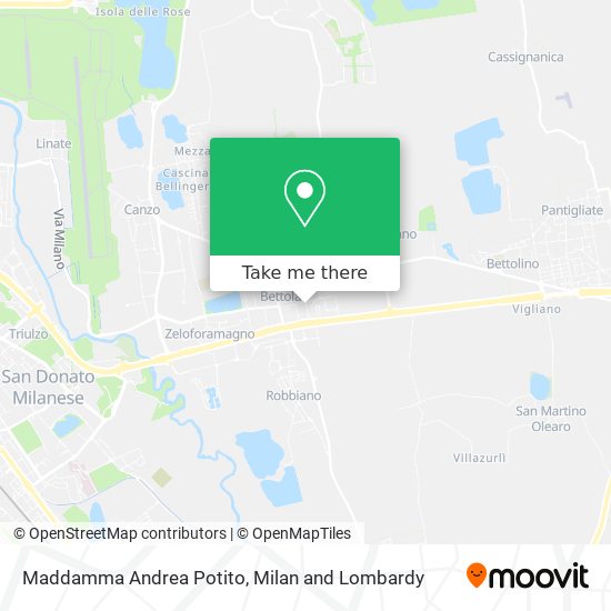 Maddamma Andrea Potito map