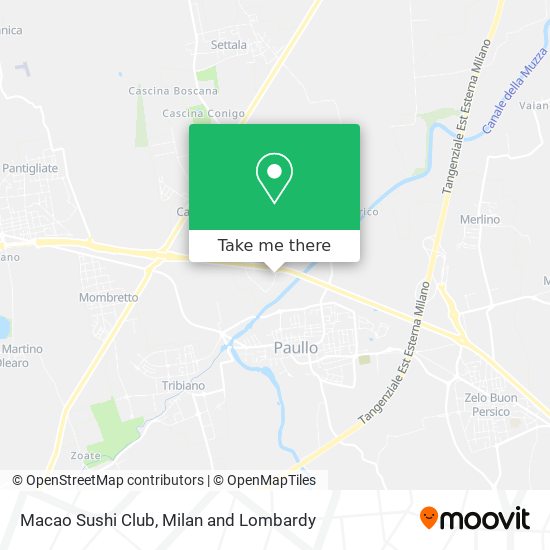 Macao Sushi Club map