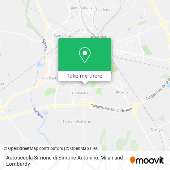 Autoscuola Simone di Simone Antonino map