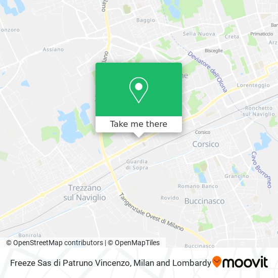 Freeze Sas di Patruno Vincenzo map