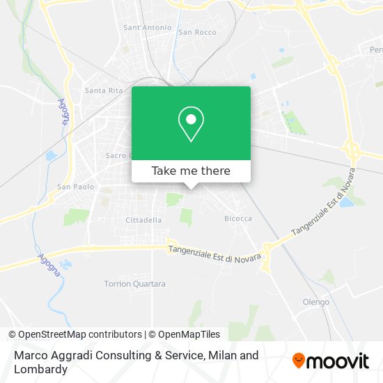 Marco Aggradi Consulting & Service map