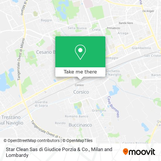 Star Clean Sas di Giudice Porzia & Co. map