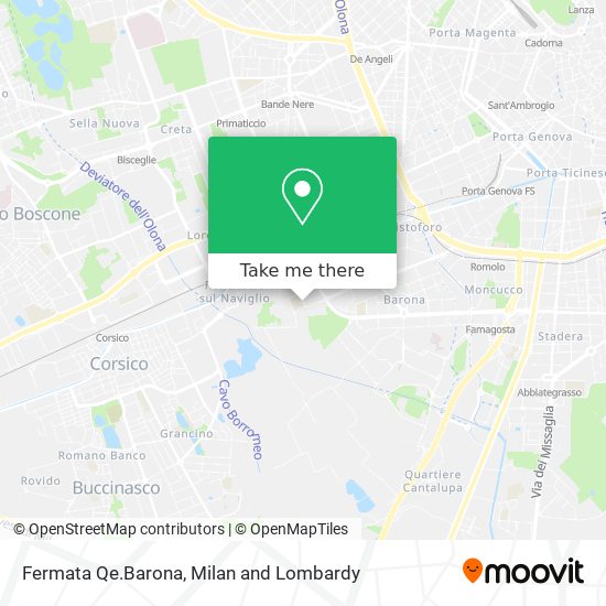 Fermata Qe.Barona map