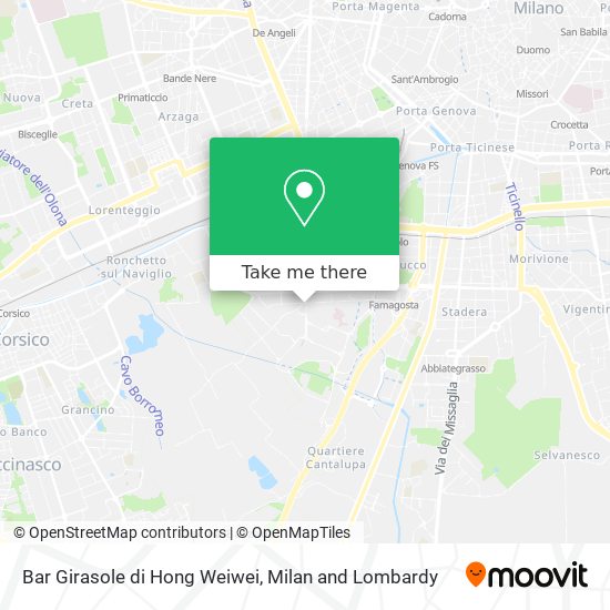 Bar Girasole di Hong Weiwei map