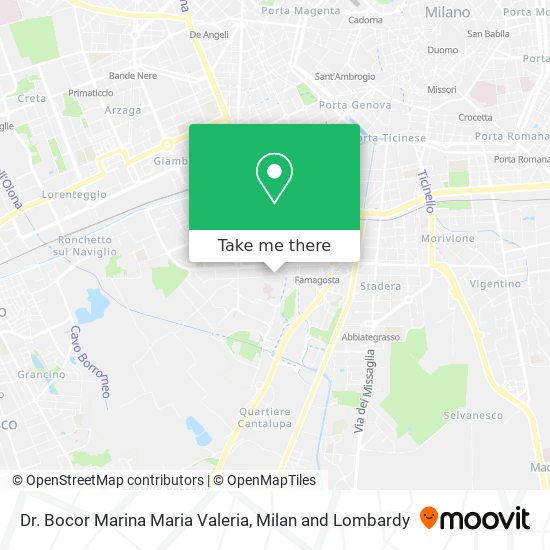 Dr. Bocor Marina Maria Valeria map