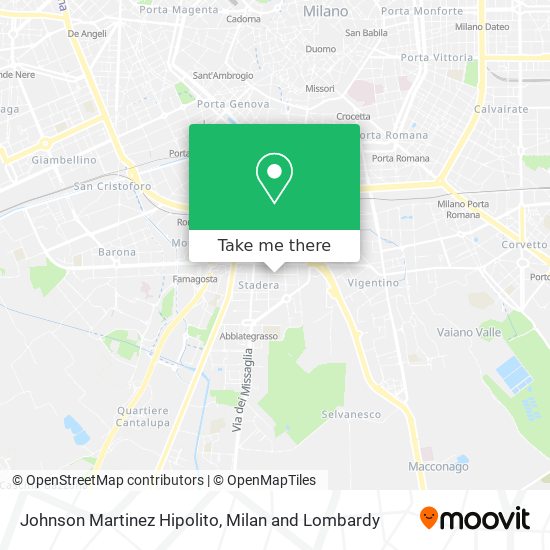 Johnson Martinez Hipolito map