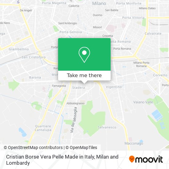 Cristian Borse Vera Pelle Made in Italy map
