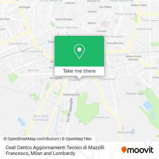 Ceat Centro Aggiornamenti Tecnici di Mazzilli Francesco map