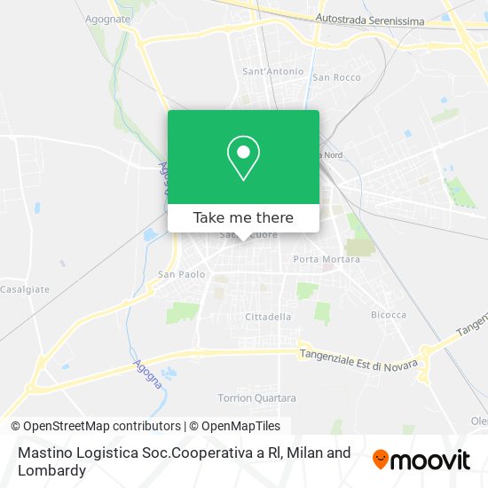 Mastino Logistica Soc.Cooperativa a Rl map