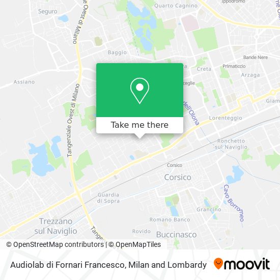 Audiolab di Fornari Francesco map