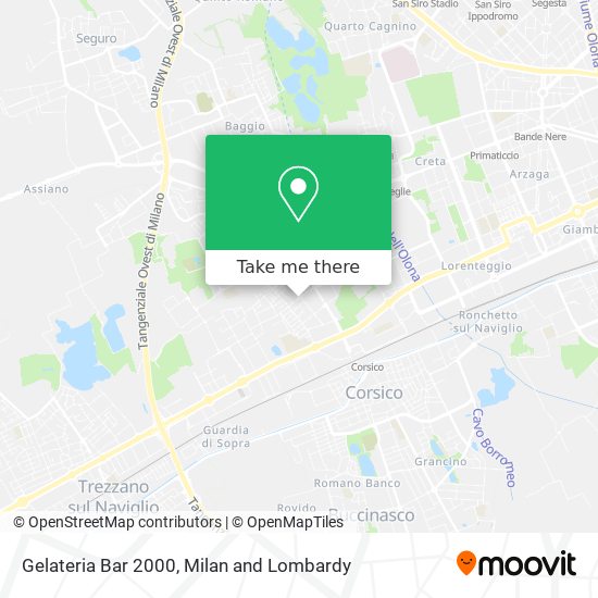 Gelateria Bar 2000 map