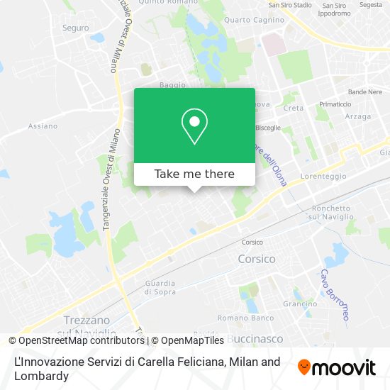 L'Innovazione Servizi di Carella Feliciana map