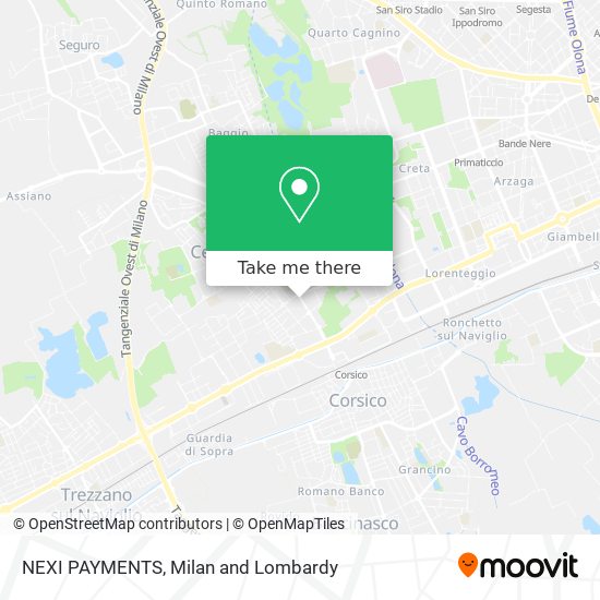 NEXI PAYMENTS map