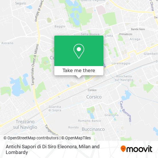Antichi Sapori di Di Siro Eleonora map