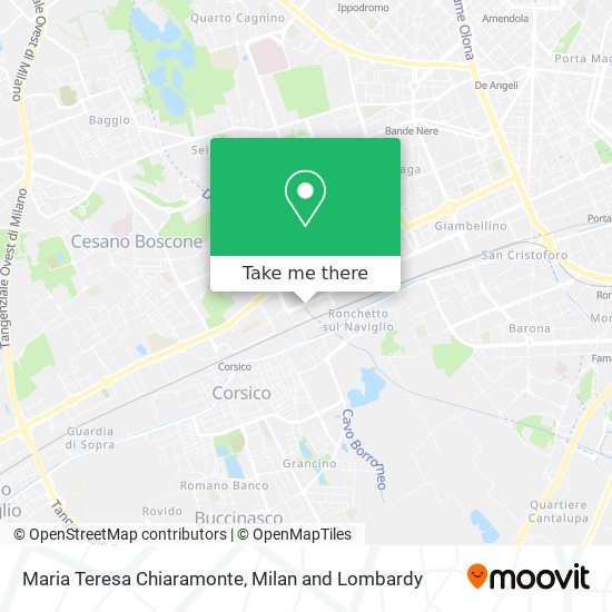 Maria Teresa Chiaramonte map