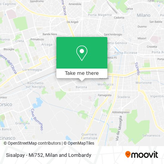 Sisalpay - Mi752 map
