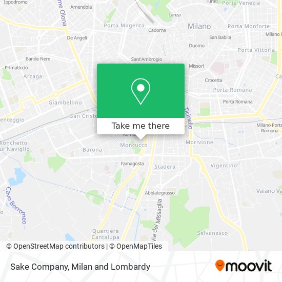 Sake Company map