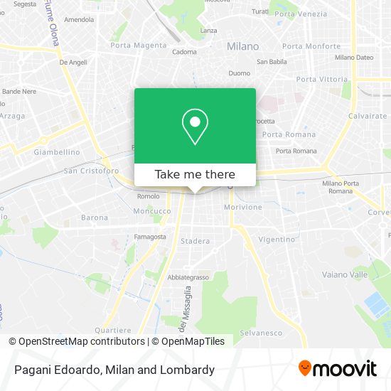 Pagani Edoardo map