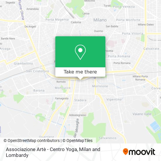 Associazione Artè - Centro Yoga map