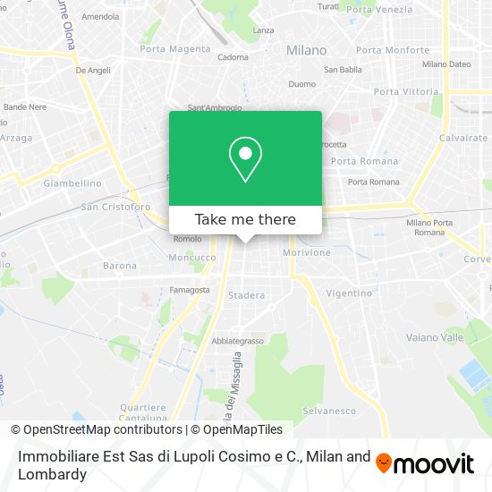 Immobiliare Est Sas di Lupoli Cosimo e C. map
