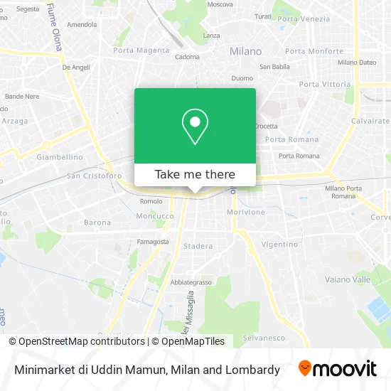 Minimarket di Uddin Mamun map
