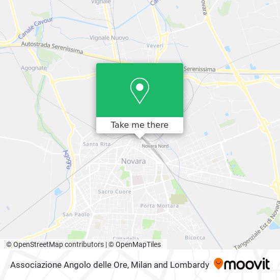 Associazione Angolo delle Ore map