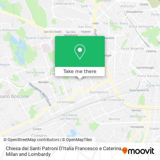 Chiesa dei Santi Patroni D′Italia Francesco e Caterina map